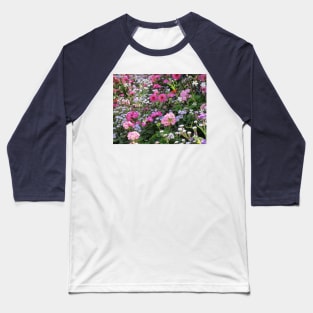 Paris Wild Flowers Baseball T-Shirt